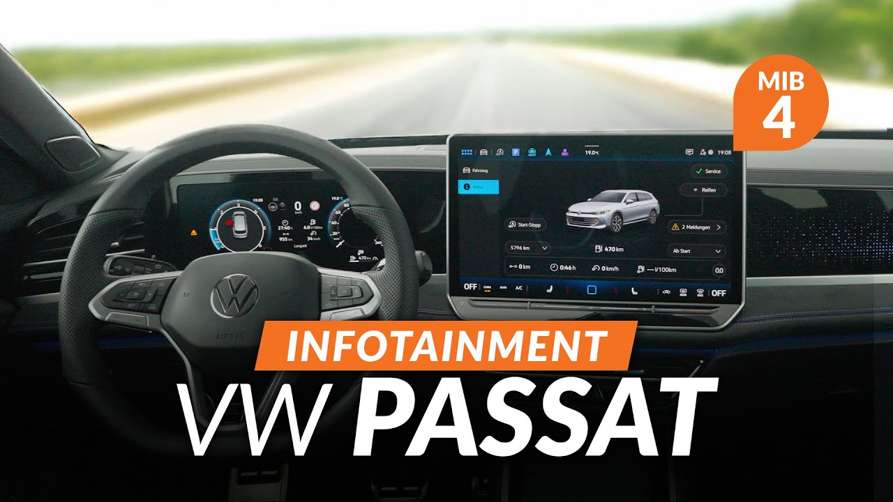 VW PASSAT (2024) Infotainment REVIEW | TEST 🖥️ mit MIB 4