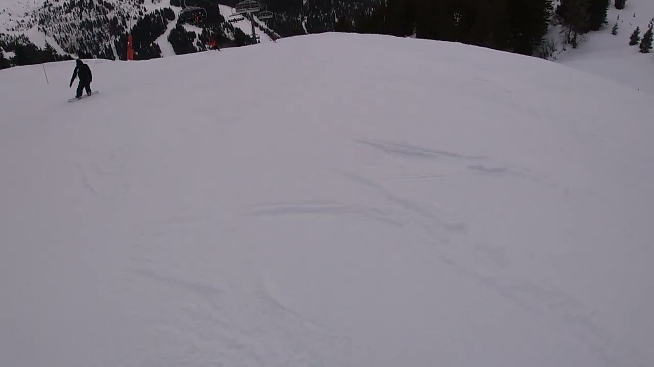 Flaine - Dag 5 - #15 Blauwe piste Tourmaline + Boardercross