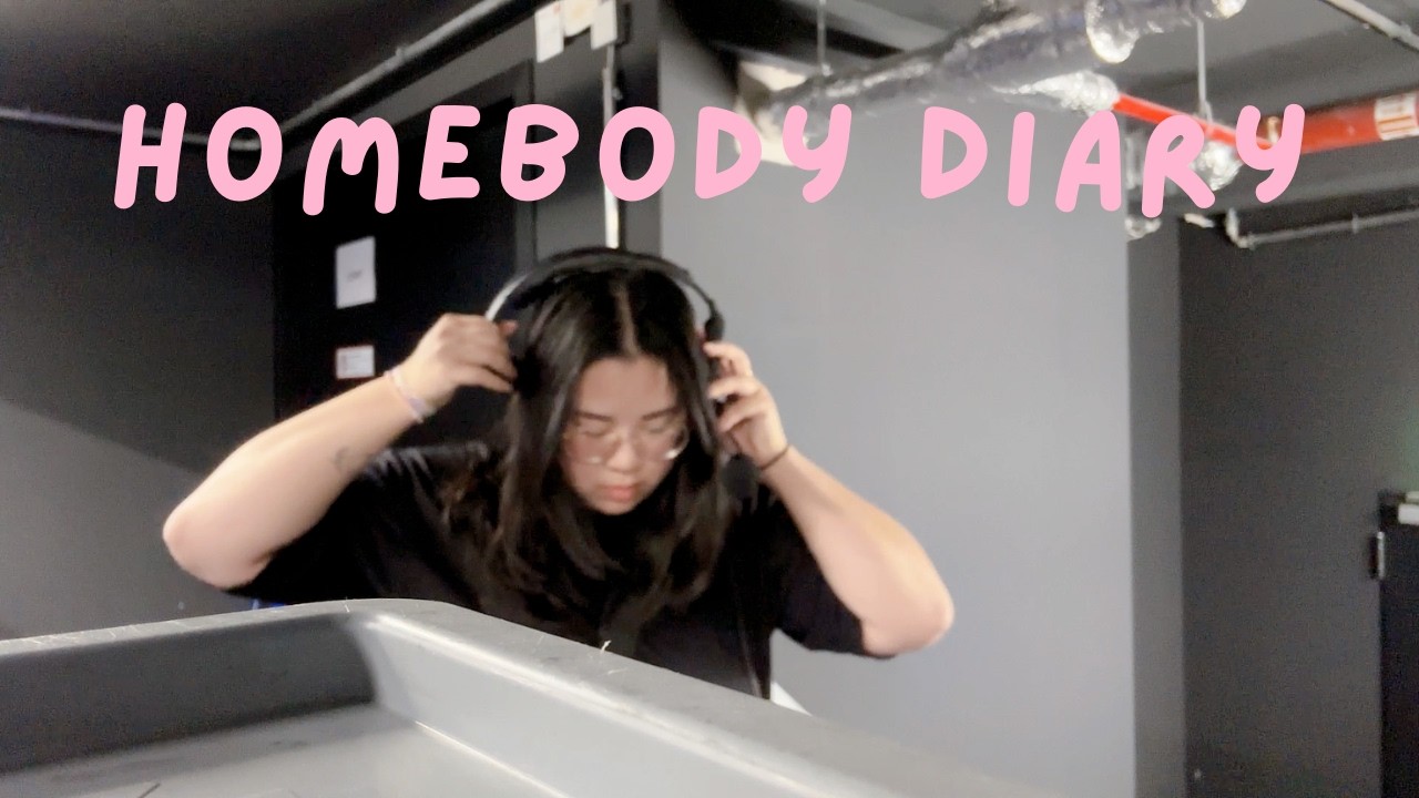 homebody diary | first work trip of the year, snowy hamburg, behind the scenes of stage management
