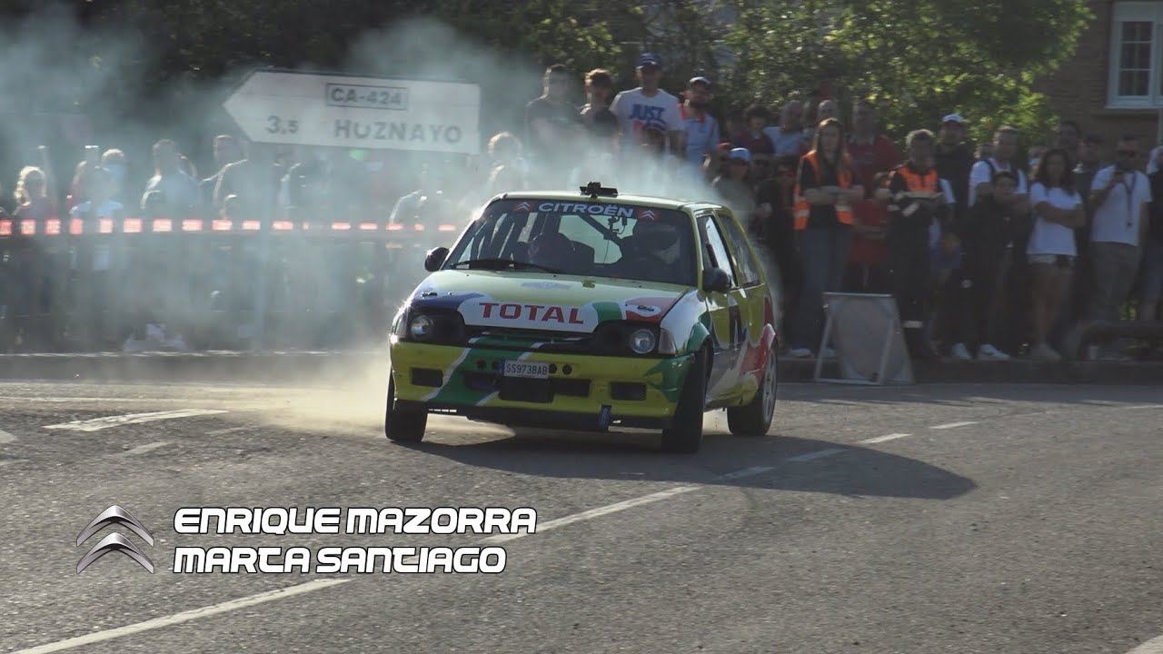 Enrique Mazorra - Marta Santiago | Rallye Festival Hoznayo 2022 | Citroën AX
