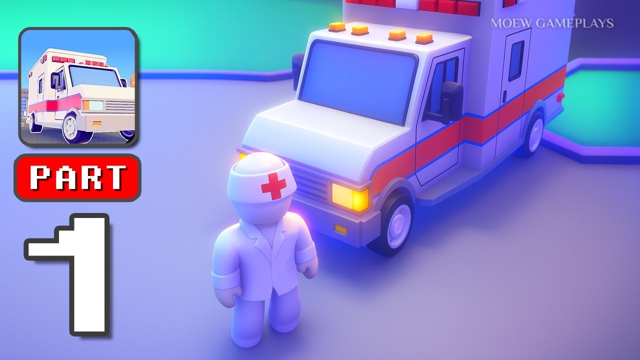 HOSPITAL MANAGER : Walkthrough Gameplay Part 1 - Hospital management simulator (Android,iOS)