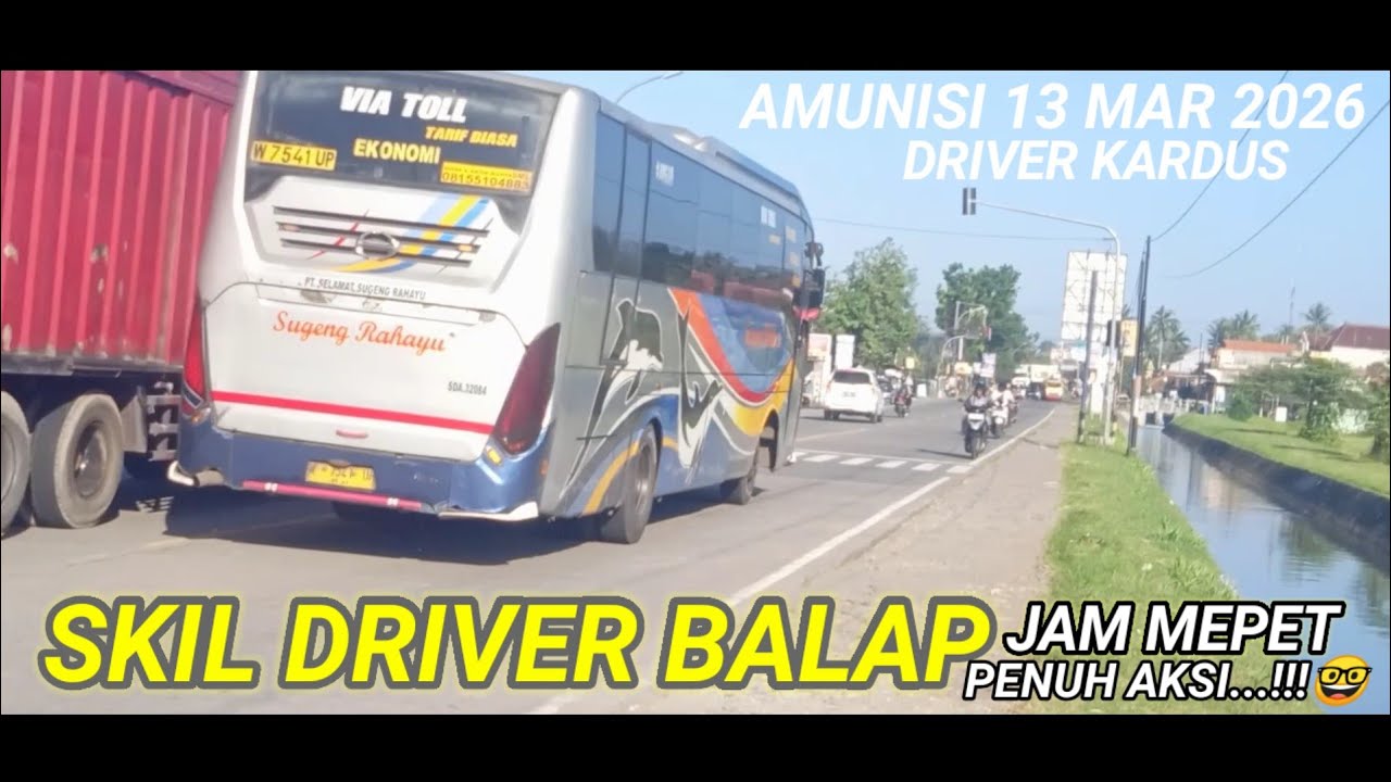 NGERI‼️..@.Tak Mau Kalah..!!Jum,13 Mar 2026 AURA Driver Balap Sugeng Rahayu W7527Uz.