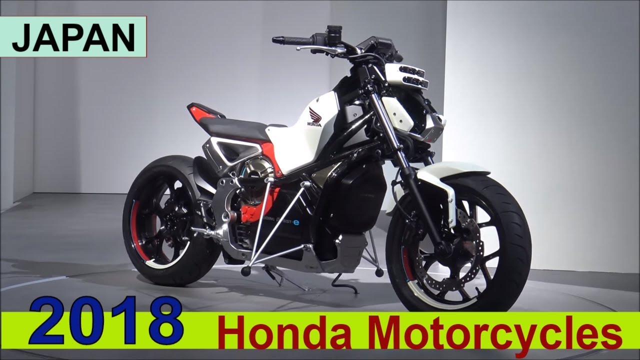 The Honda 2018 Motorcycles - Show Room JAPAN