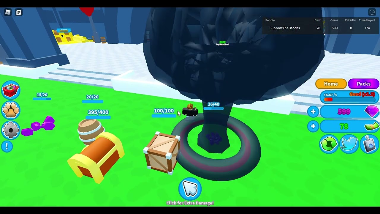 Exploding objects with NUKES in Nuke Simulator! - Roblox Nuke Simulator