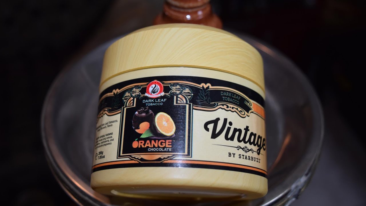 Shisha Tobacco Review: Starbuzz Vintage - Orange Chocolate