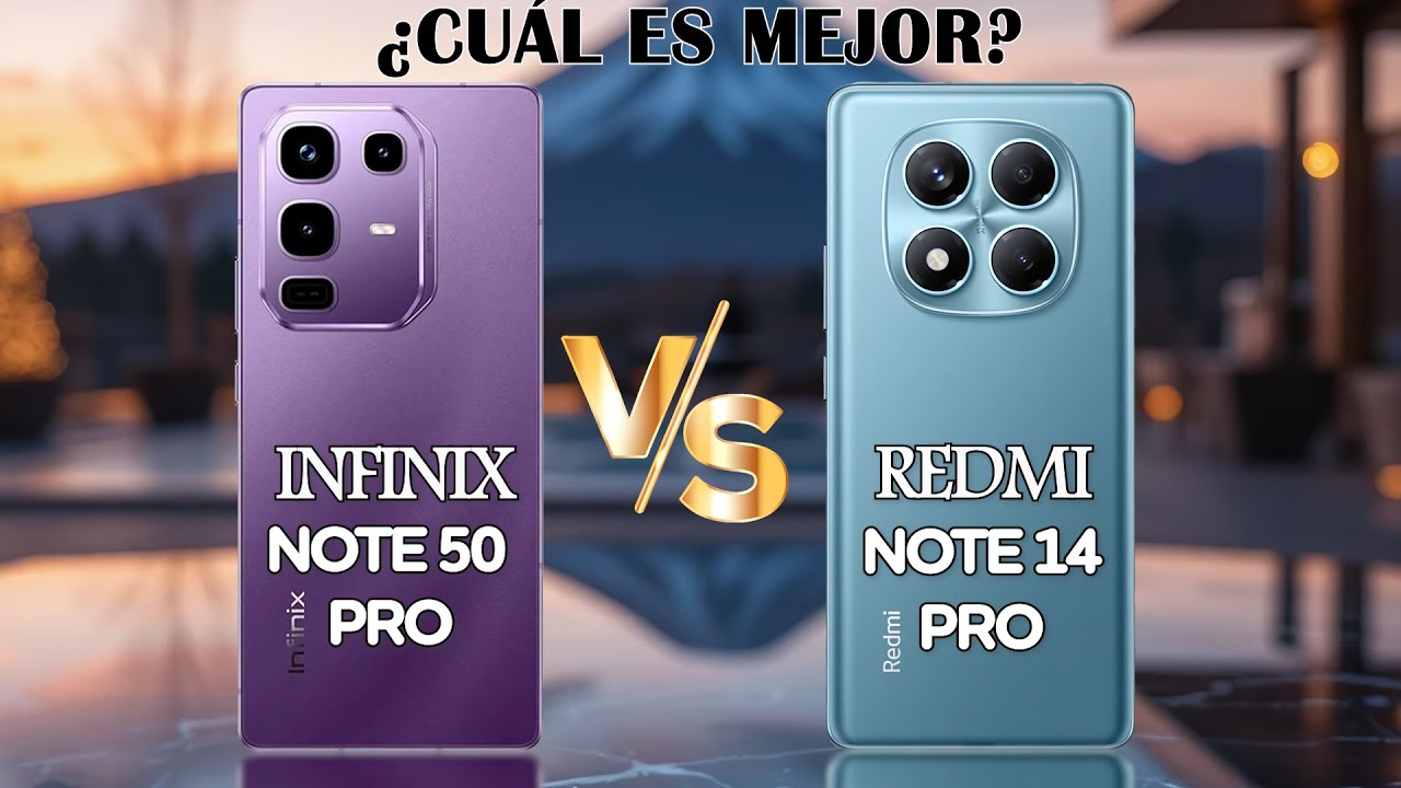 Infinix Note 50 Pro 4G Vs Redmi Note 14 Pro 4G