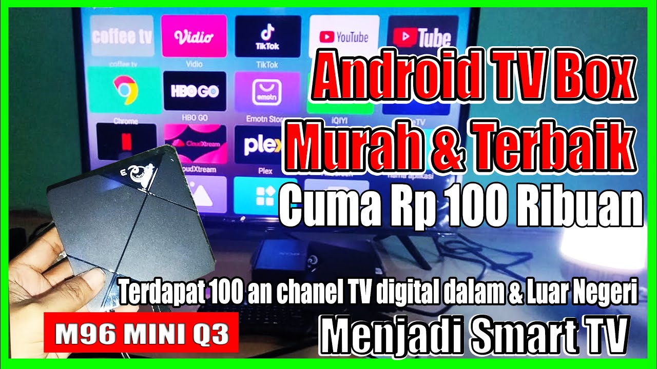 Android Tv Box Mini Murah & Terbaik ❗❗ M96 Android Tv Box MiniQ3