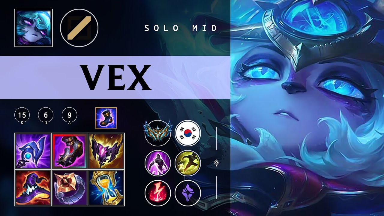 Vex Mid vs Akshan - KR Challenger Patch 26.02