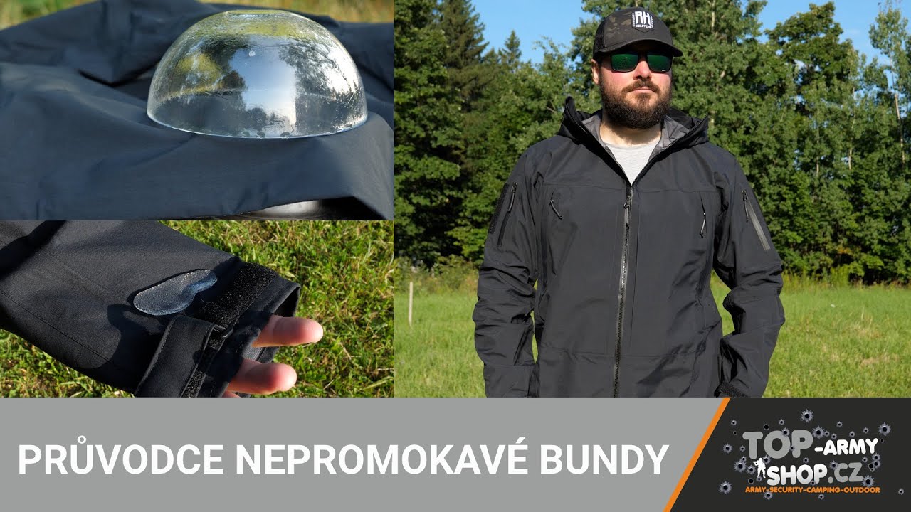 JAK VYBRAT NEPROMOKAVOU BUNDU? Pojďte se nabít informacemi! Rigad