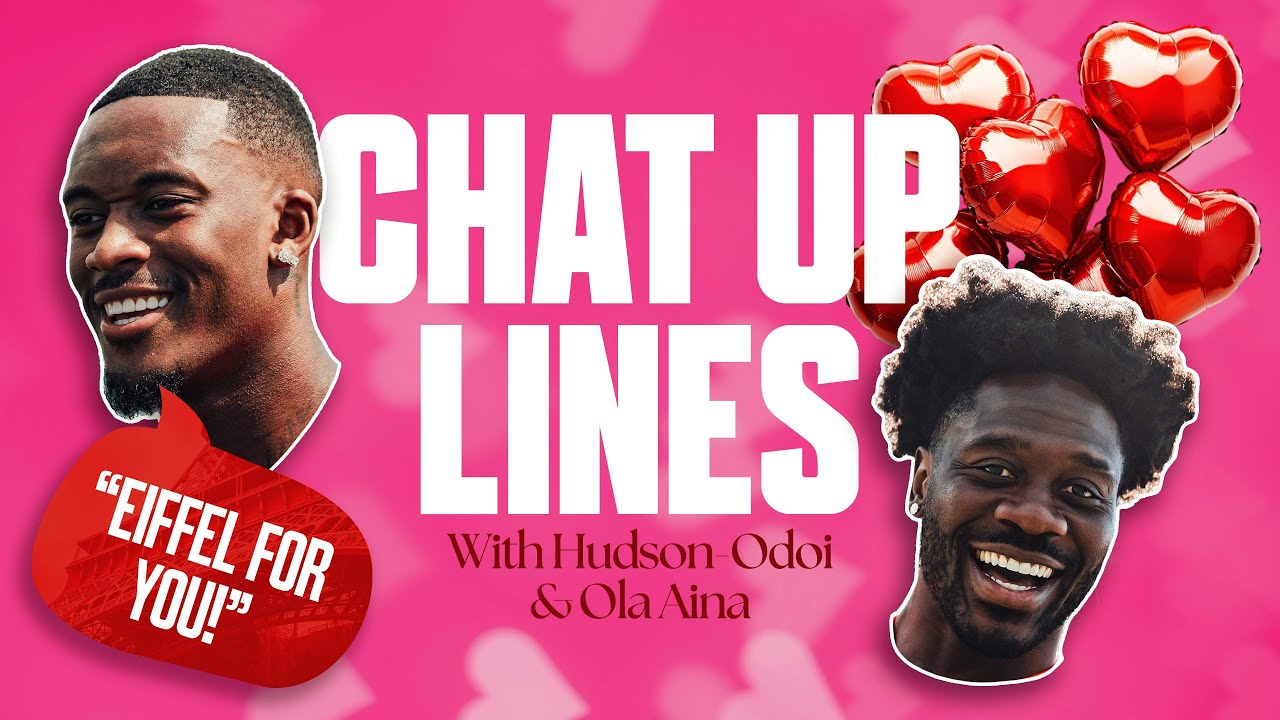 Ola Aina & Callum Hudson-Odoi Try Not to Laugh at Cheesy Chat-Up Lines! ❤️😂