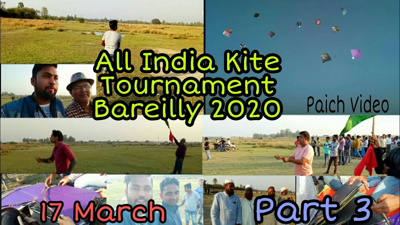 All India Kite Tournament Bareilly | ऑल इंडिया पतंग टूर्नामेंट बरेली | 17 March 2020 Part 3 |