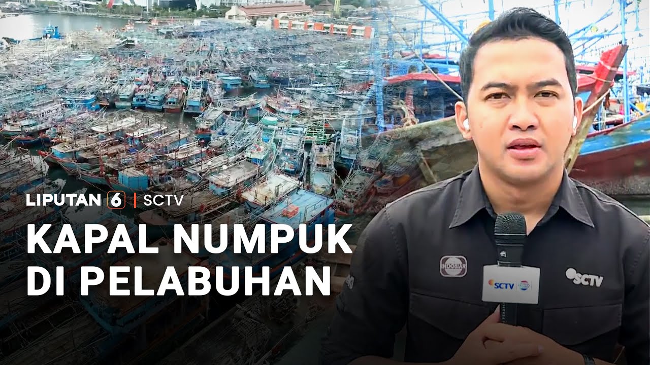 Kapal Numpuk di Pelabuhan | Liputan 6