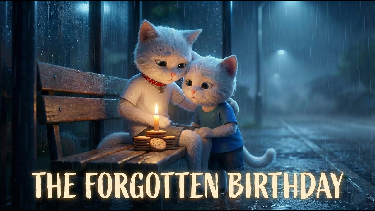 When My Father Forgot My Birthday, I Celebrated Alone in the Rain #catstory #birthdaystory