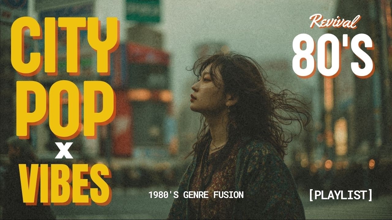 Chill City Pop Vibes For Lonely Night | 80s City Pop x Synth Pop [PLAYLIST]