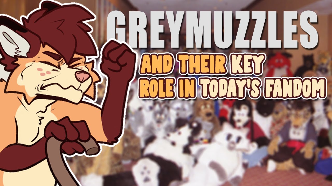 The IMPORTANCE of GREYMUZZLES in the FURRY FANDOM.