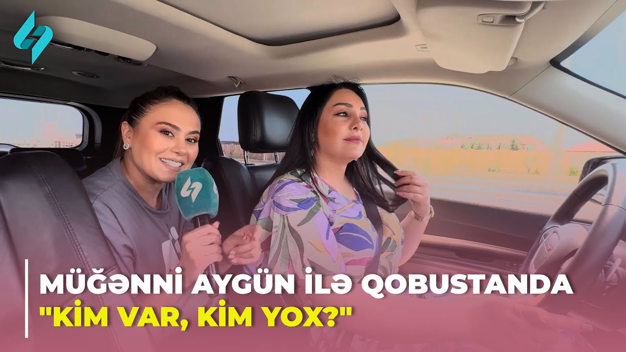 Müğənni Aygün ilə Qobustanda 