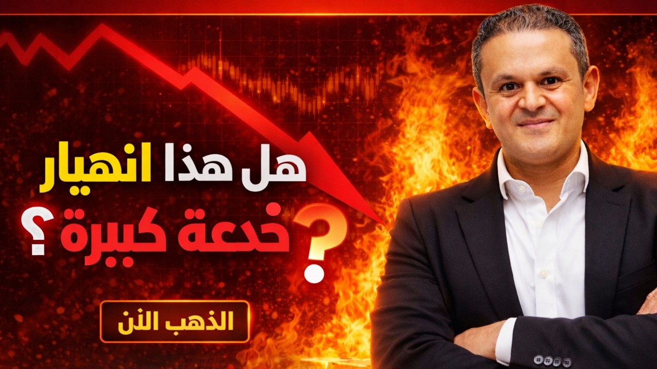 الذهب ينهار الآن &hellip; أم فخ كبير قبل الانفجار ؟