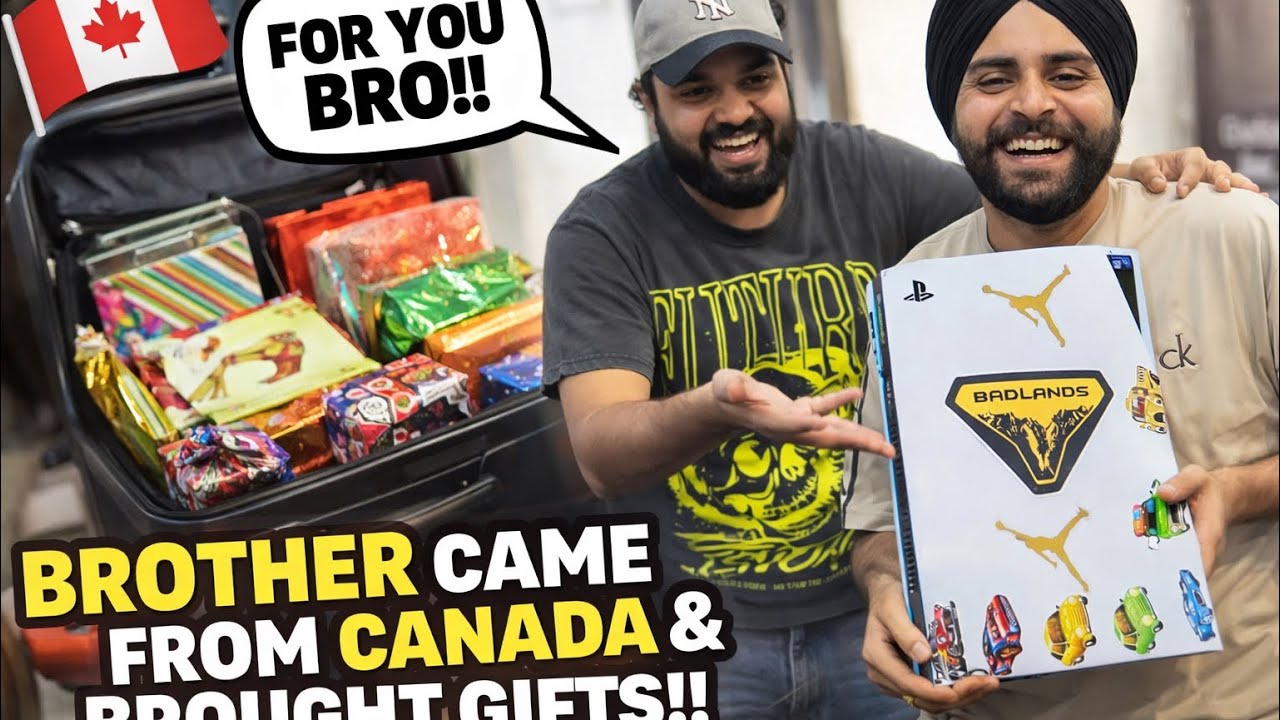 Surprise PS5 🎮Gift From My Brother From Canada! 🇨🇦