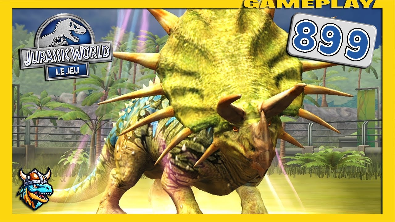 PREMIER COMBAT DU TRICERATOPS HEROIQUE ► JURASSIC WORLD: Le Jeu #899 - royleviking
