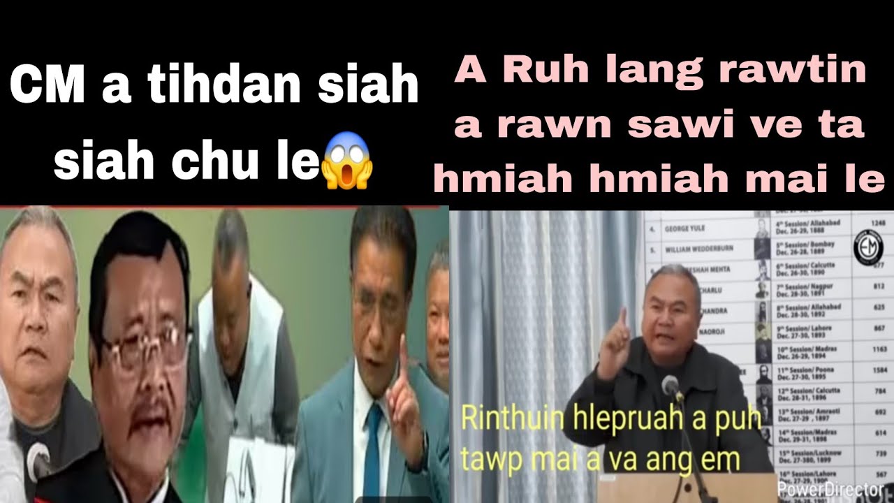 CM a in sum thei talo a ruh langin a sawi ta hmiah hmiah mai le ! : AN ZUAM SUAL EM NI ????
