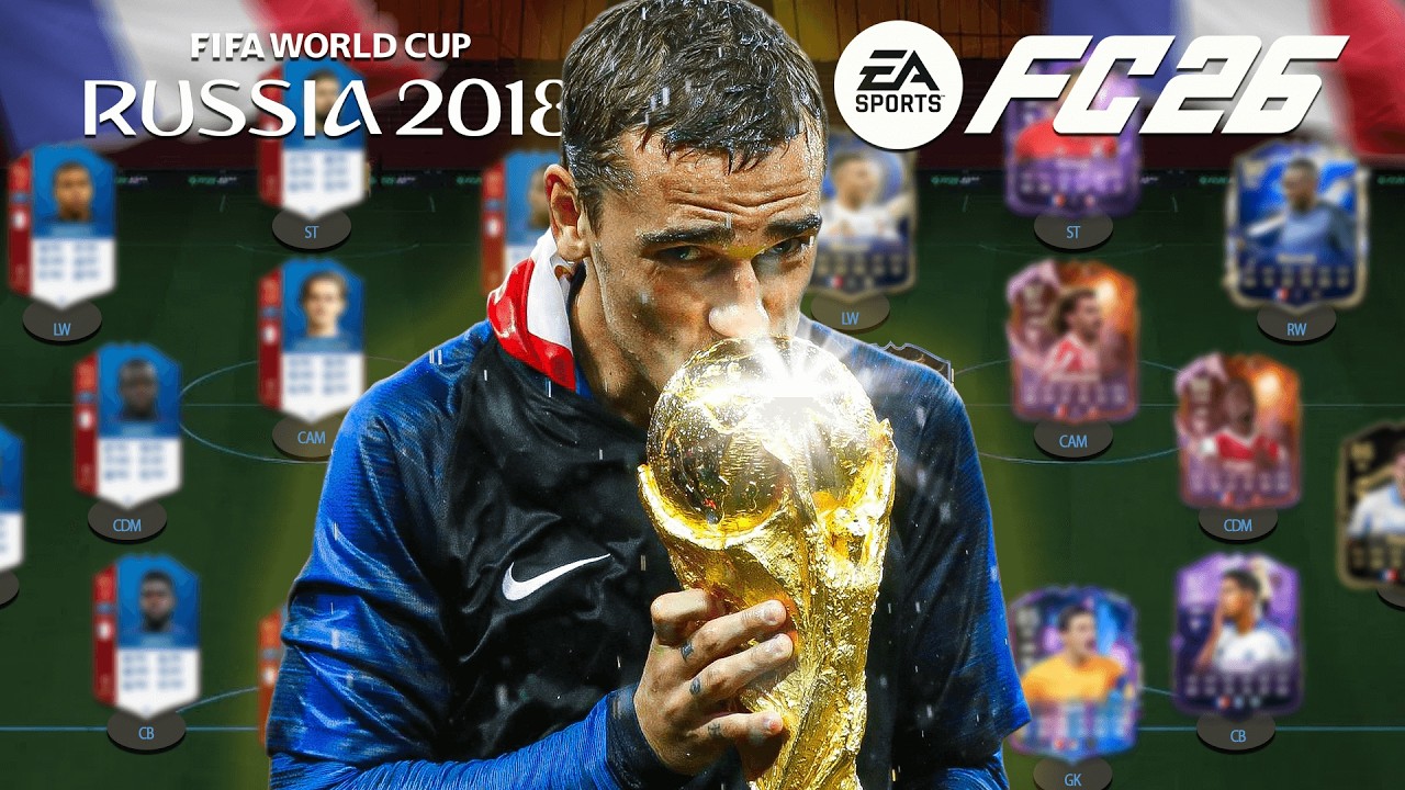I Used The 2018 FRANCE WORLD CUP Team In FC 26