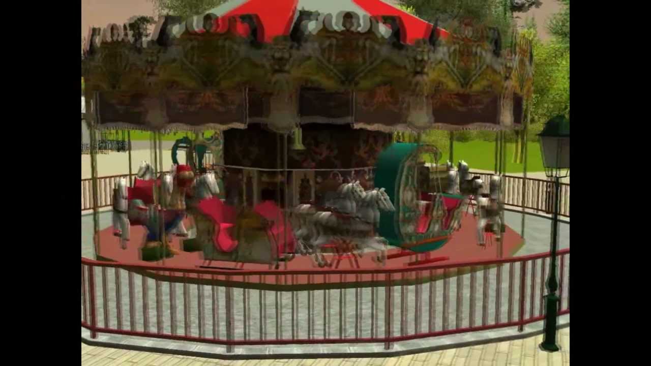Merry Go Round CFR / Efteling trein CTR RCT3