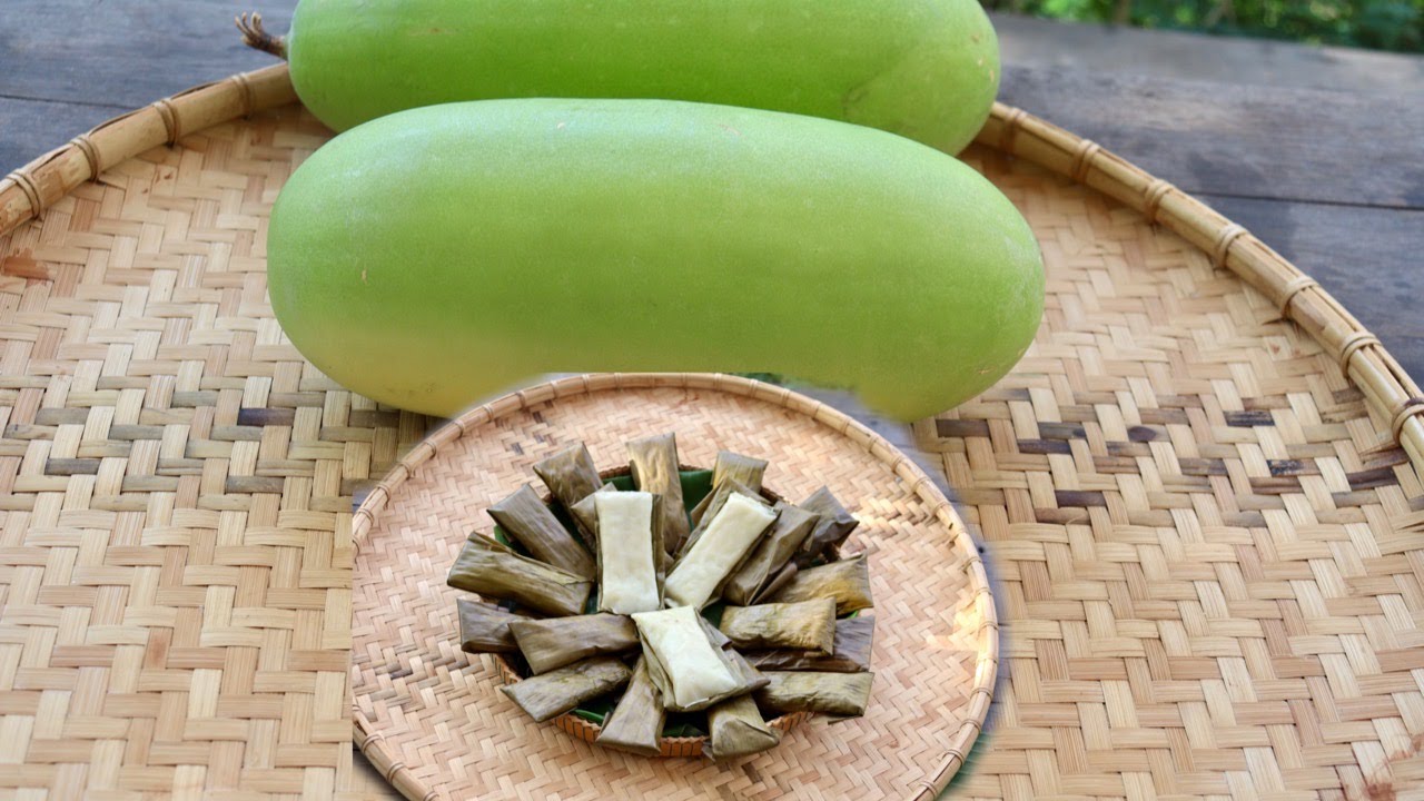 Ripe Winter Melon Rice Cake Recipe - Winter Melon Dessert - Mini Hut Cooking