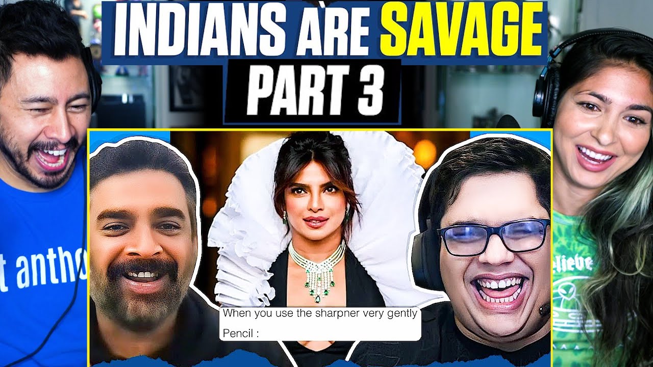 TANMAY BHAT | Indians Are Savage Part 3 REACTION! | Ft. R. Madhavan
