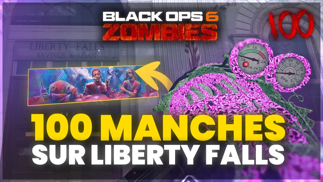 FAIRE 100 MANCHES FACILEMENT SUR LIBERTY FALLS ! (Call of Duty : Black Ops 6)