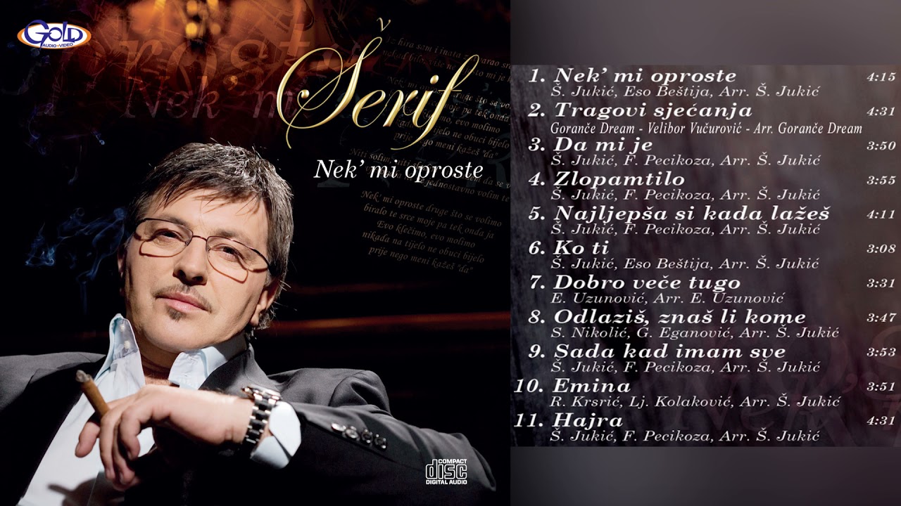 Šerif Konjević - Nek' mi oproste - (Audio 2010)