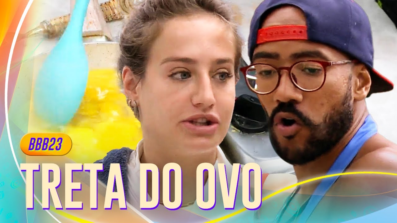 BRUNA E RICARDO BRIGAM POR CAUSA DOS OVOS NA XEPA 🗣️ | BIG BROTHER BRASIL 23