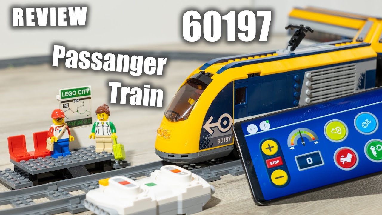 LEGO 60197 Review | LEGO Passenger Train | Review 60197 LEGO City 2018 | LEGO Trains