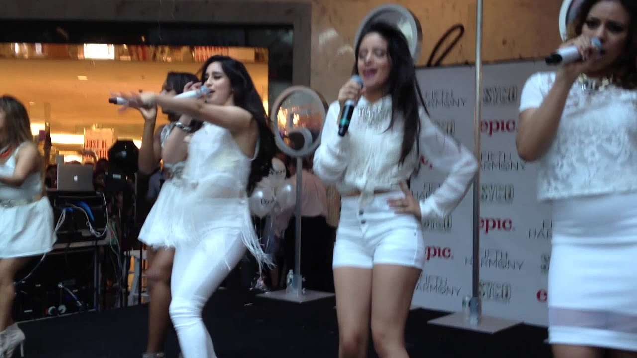 Fifth Harmony performing 