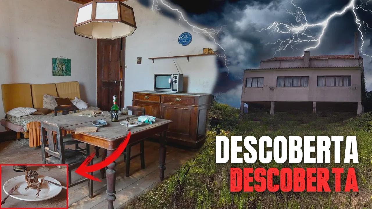 CASA ABANDONADA INTACTA DESDE 2004 TERRÍVEL DESCOBERTA