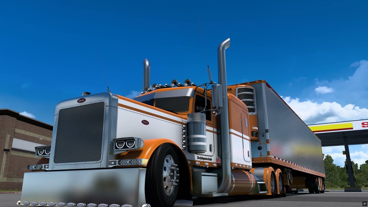 American Truck Simulator /4K Gaming/Pizzster 389 pick up at Swift 