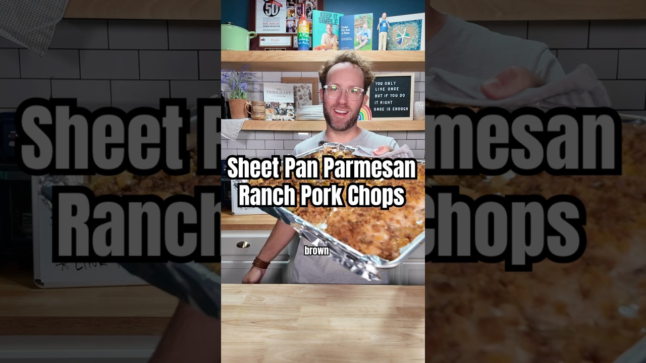 #sheetpandinner #porkchops #porkrecipes #easydinner #dinnerideas #easyrecipes #cooking #quickmeals