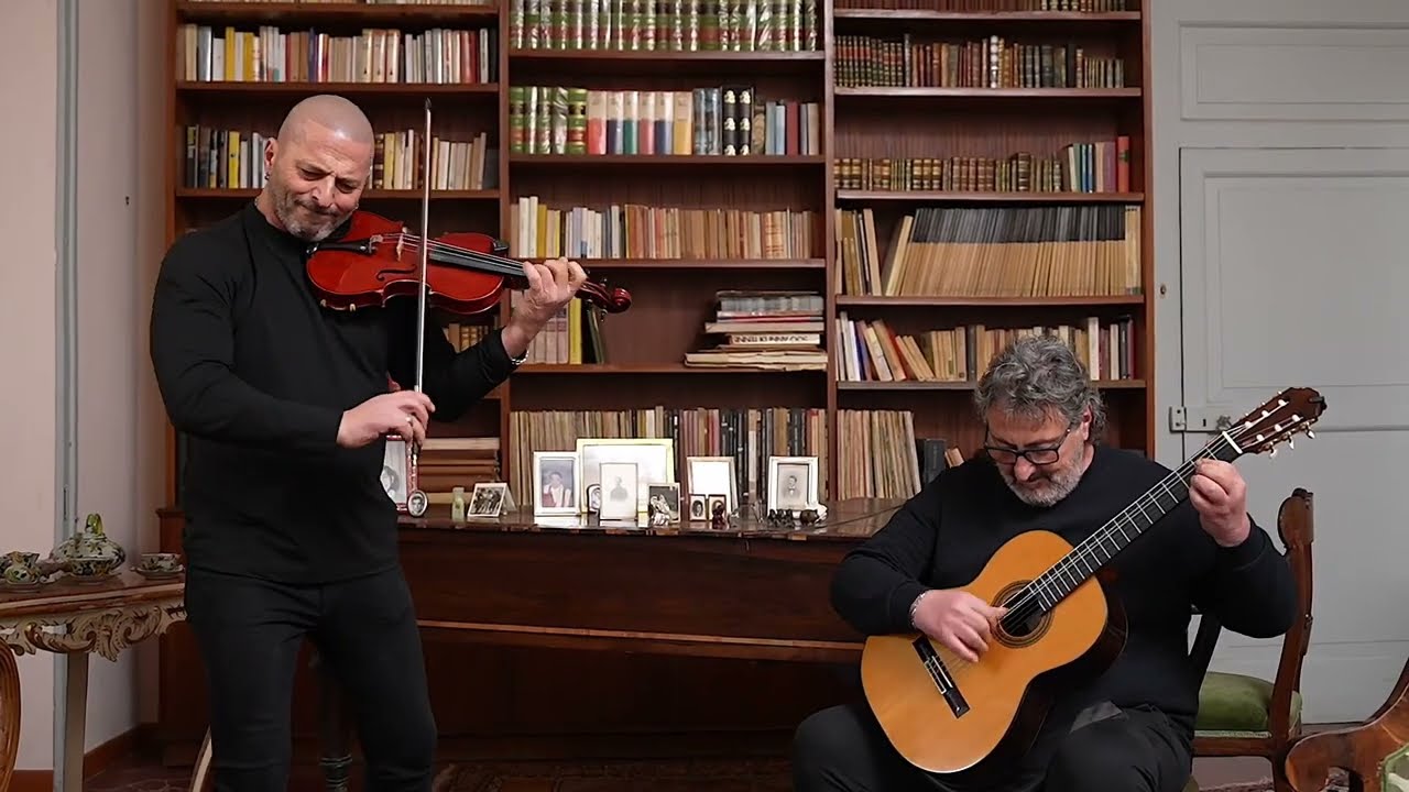 N. Paganini - Sonata No.1 - Aniello & Gennaro Desiderio | Omni on-Location