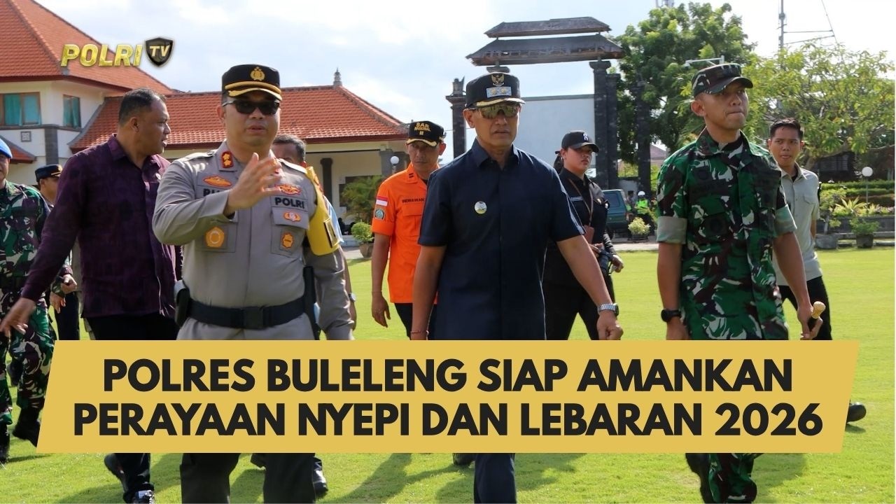 POLRES BULELENG SIAP AMANKAN PERAYAAN NYEPI DAN LEBARAN 2026