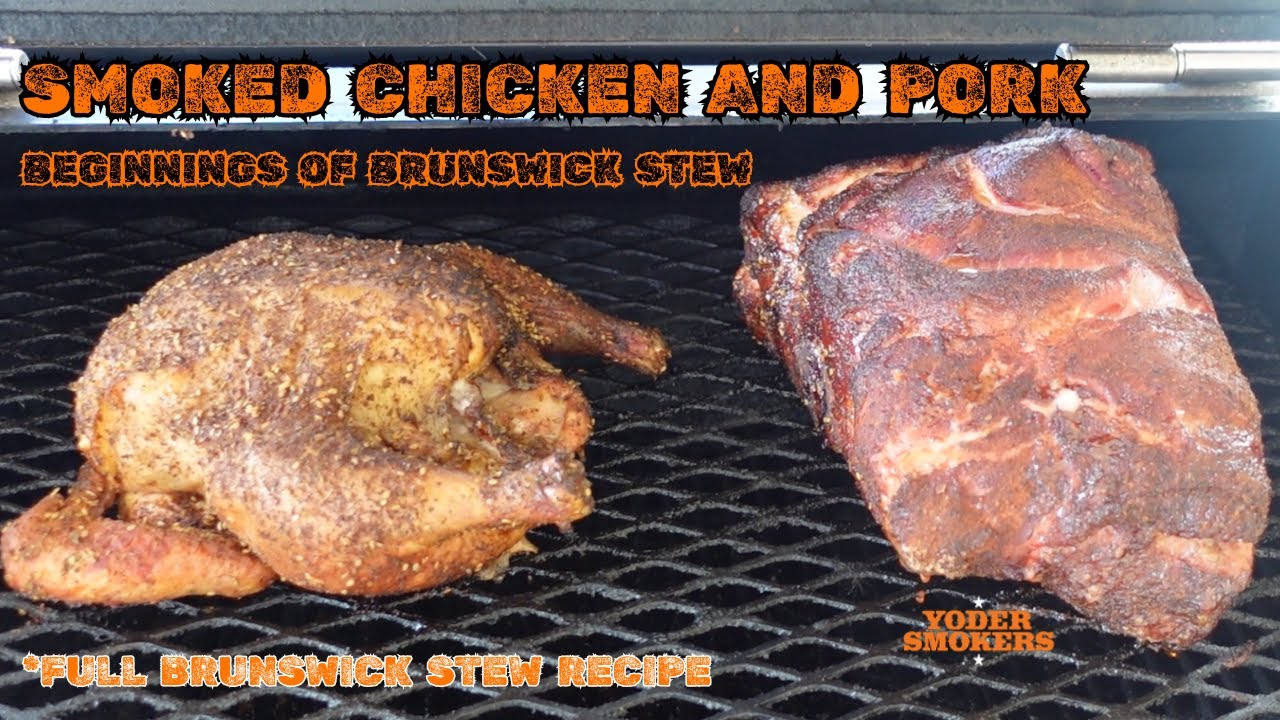 How to Make Brunswick Stew from a Smoked Pork Butt and Smoked Chicken