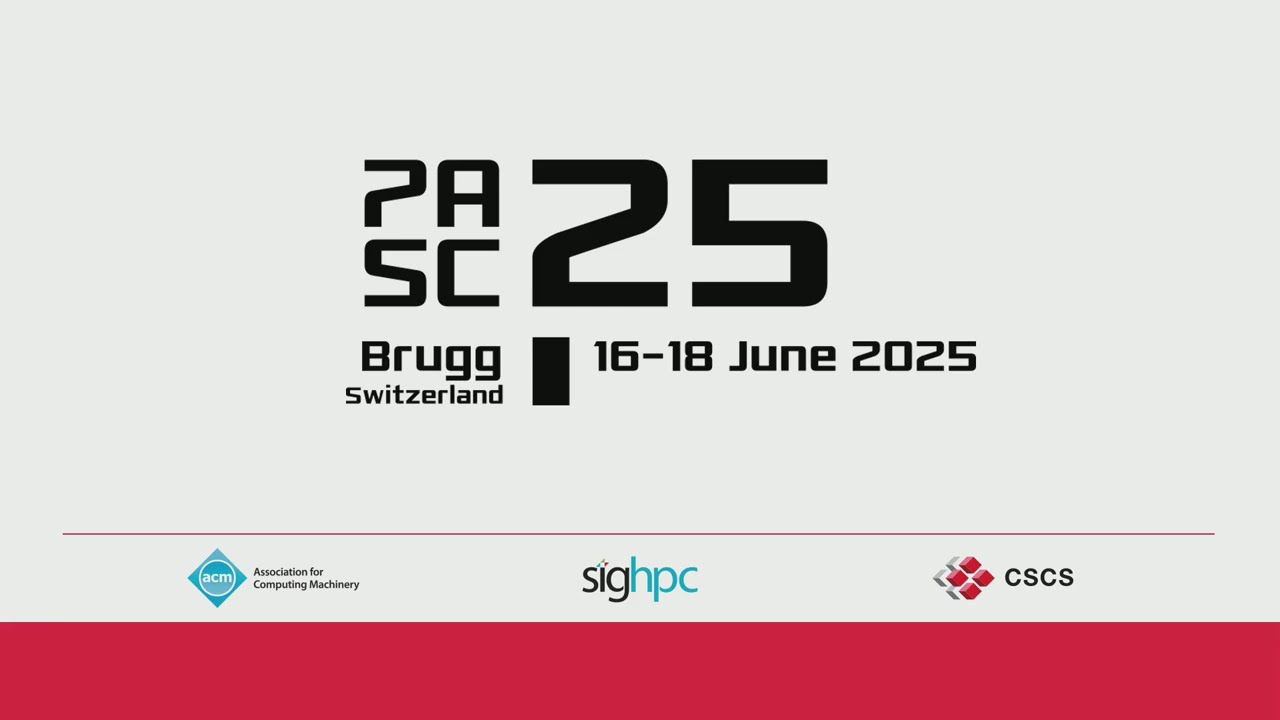 Welcome PASC25 - Keynote - PASC Poster Flash session part I