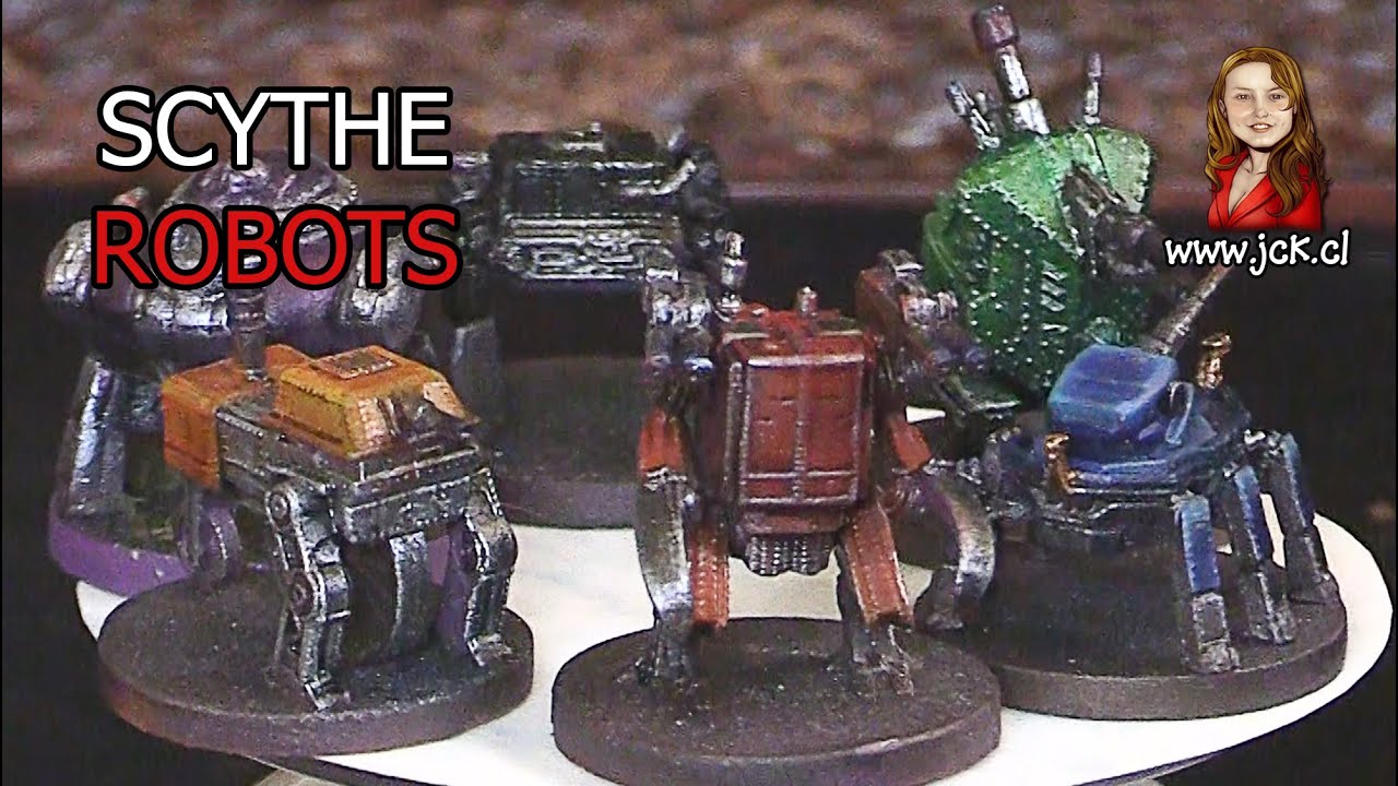 Scythe Mechas [Pintura de Miniaturas / Diorama]