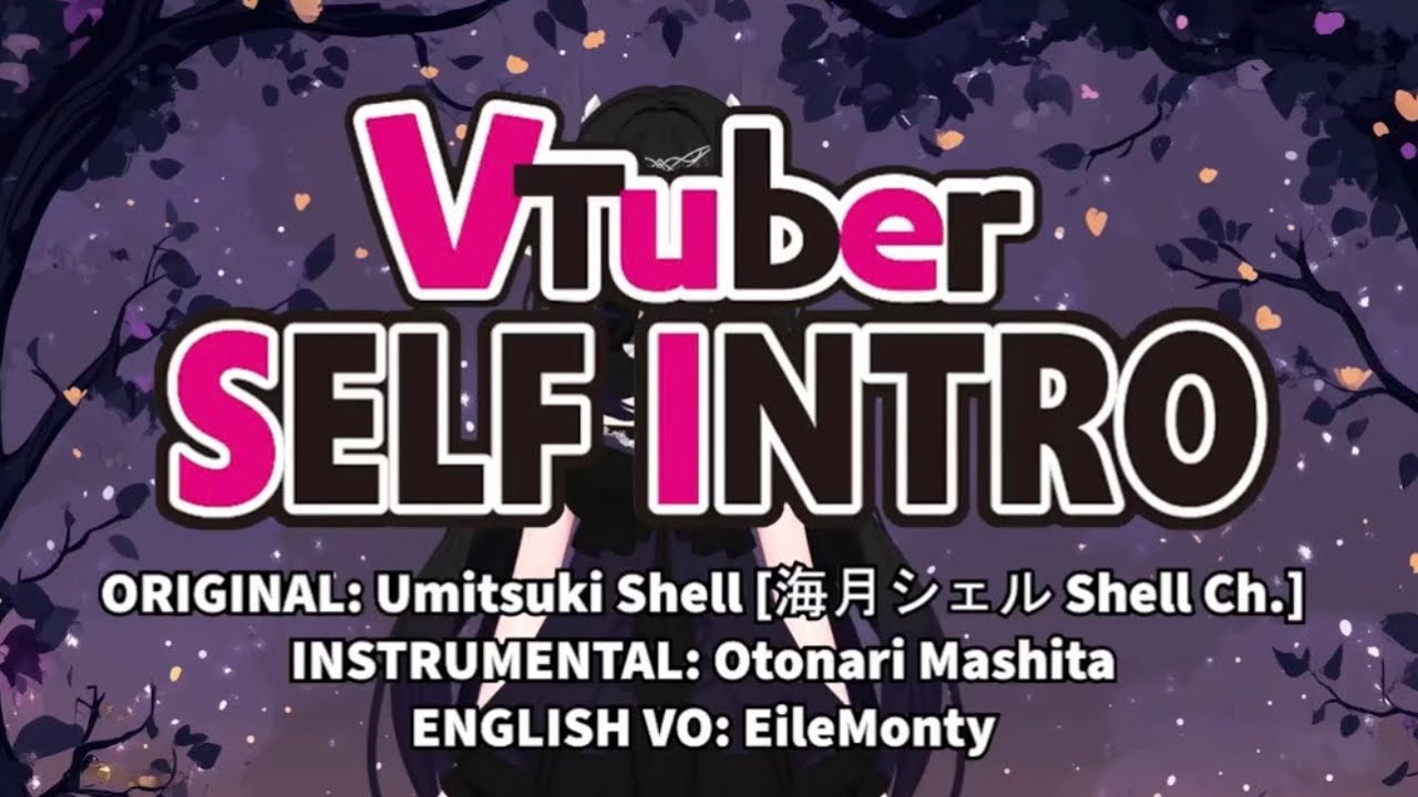 {Self introduction} please be nice #vtuber #envtuber #anime #purple #fyp 
