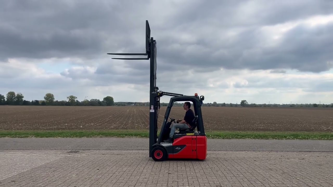 Linde E14-02 Elektrische Heftruck | 2016 | 5613U | 1.4T | Triplexmast