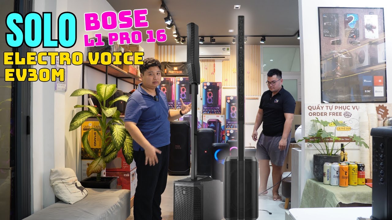 Nên chọn loa nào nghe ngoài trời Bose hay Electro Voice