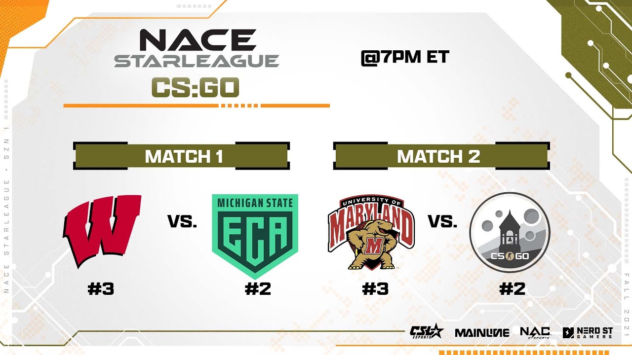 NACE Starleague Conference Play-ins: CSGO