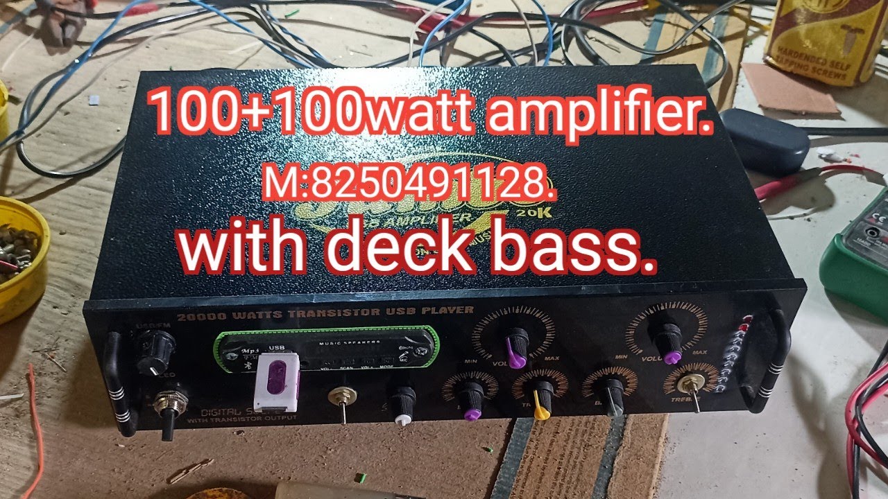 100+100watt amplifier indoor outdoor youse best amplifierM:8250491128.#jitaudiosystem#amplifier #dj