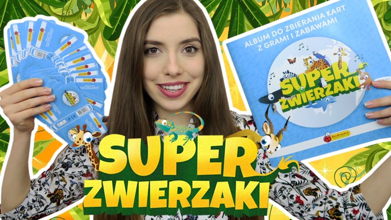 SUPER ZWIERZAKI BIEDRONKA APLIKACJA KARTY ALBUM