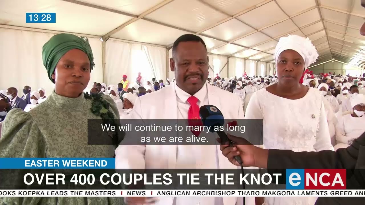 Easter Weekend | Pentecostal church hosts mass wedding