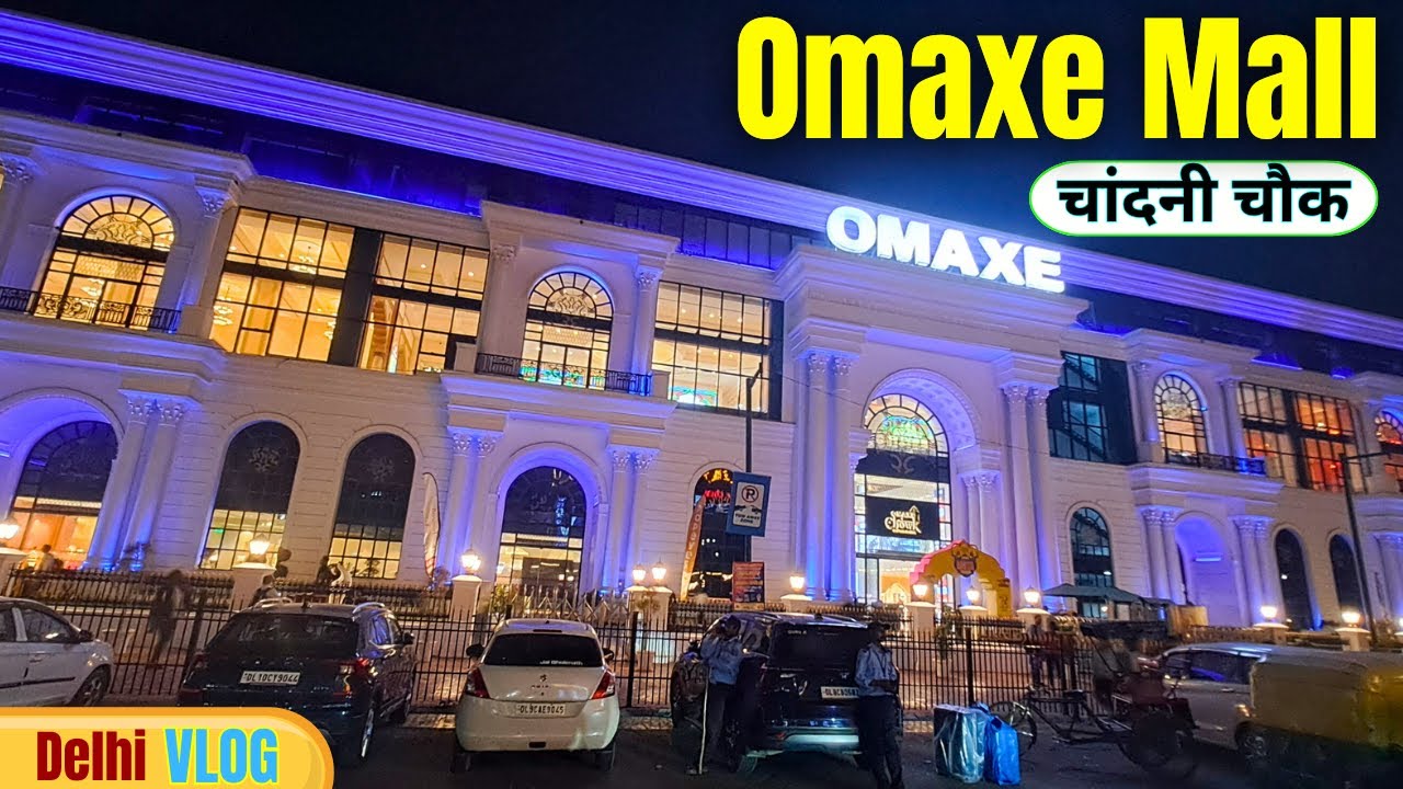 Omaxe Mall Chandni Chowk Delhi Tour in 4K | Inside View Omaxe Mall | Top Shopping Mall in Delhi