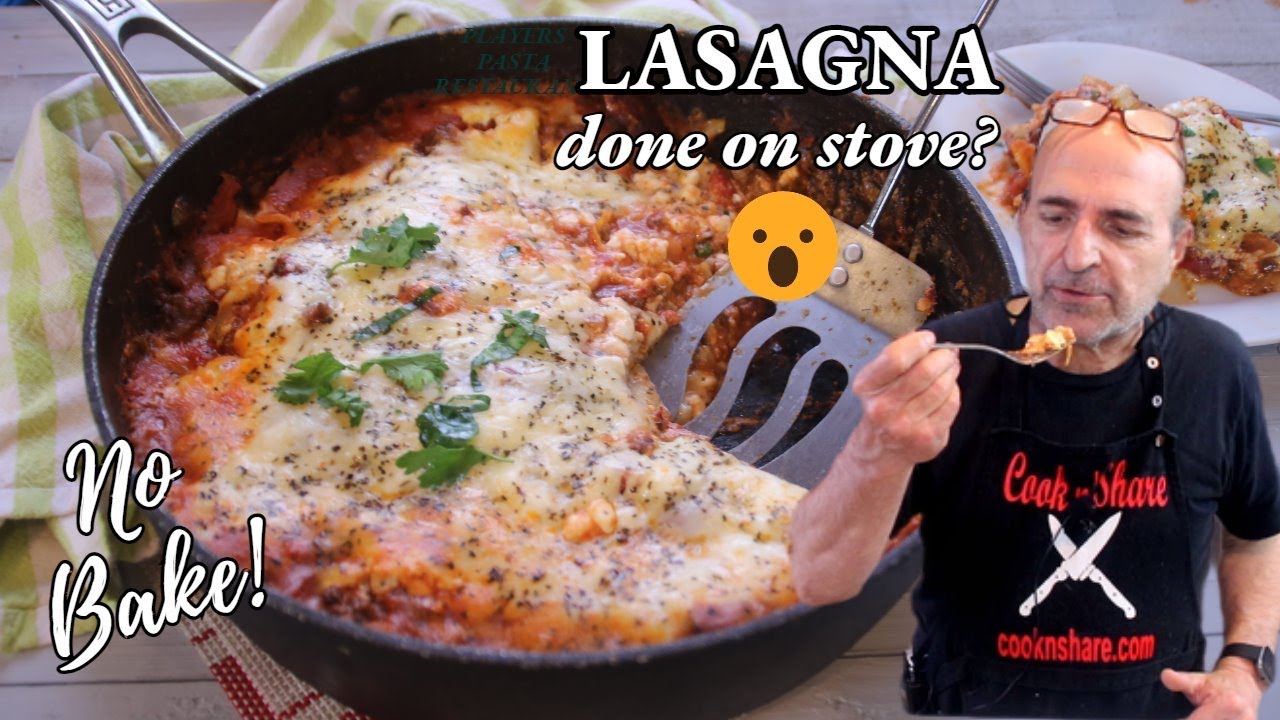 Easy Stovetop Lasagna